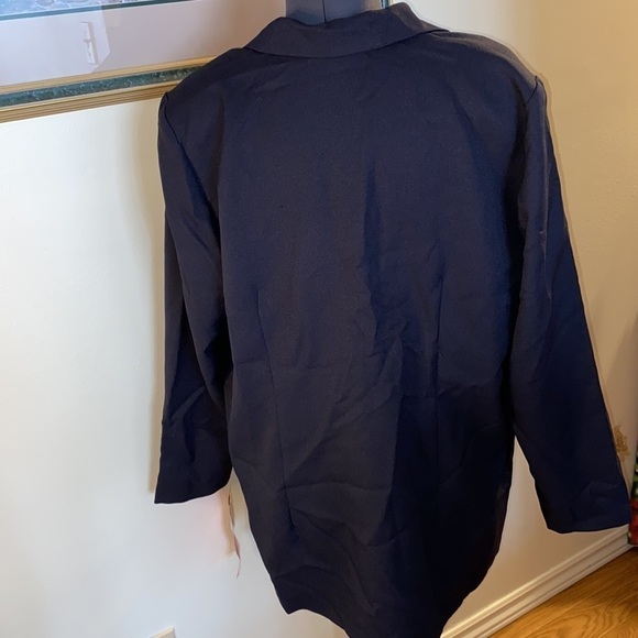 Ps Classic Women’s Black Button down Business Suit with Pink Accents(Size 18)NWT - Picture 2 of 16